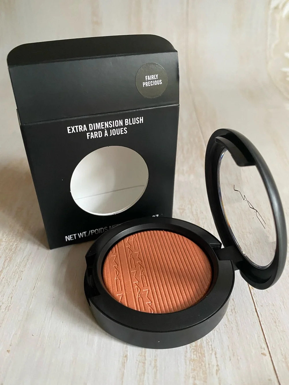 FAIRLY PRECIOUS ~ Mac Extra Dimension Blush Full Size 4 g / 0.14 Oz. New